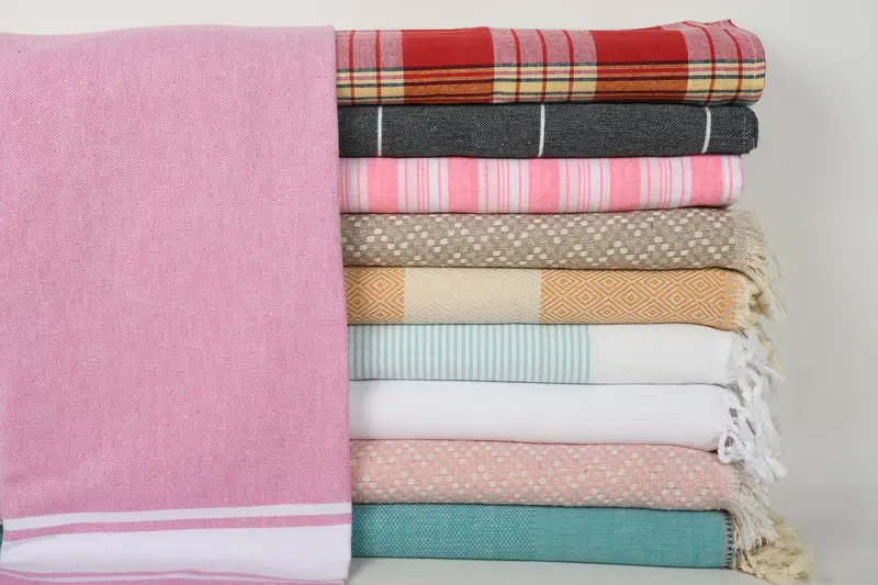Valentines Gift, Beach Towel Gift, Monogram Towels, Fouta towel, Bachelorette Party Gifts For Bride, 70x40 Cotton Set of 10 Towel, Wedding Favors - 1