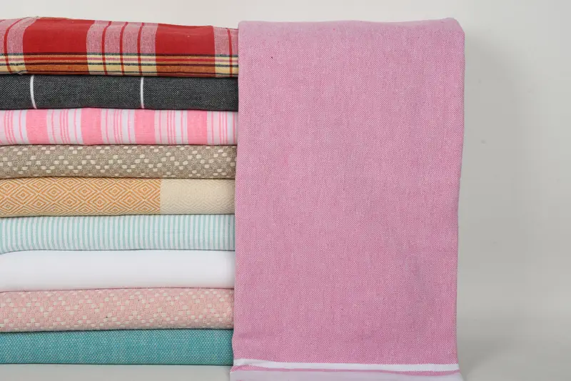 Valentines Gift, Beach Towel Gift, Monogram Towels, Fouta towel, Bachelorette Party Gifts For Bride, 70x40 Cotton Set of 10 Towel, Wedding Favors - 2