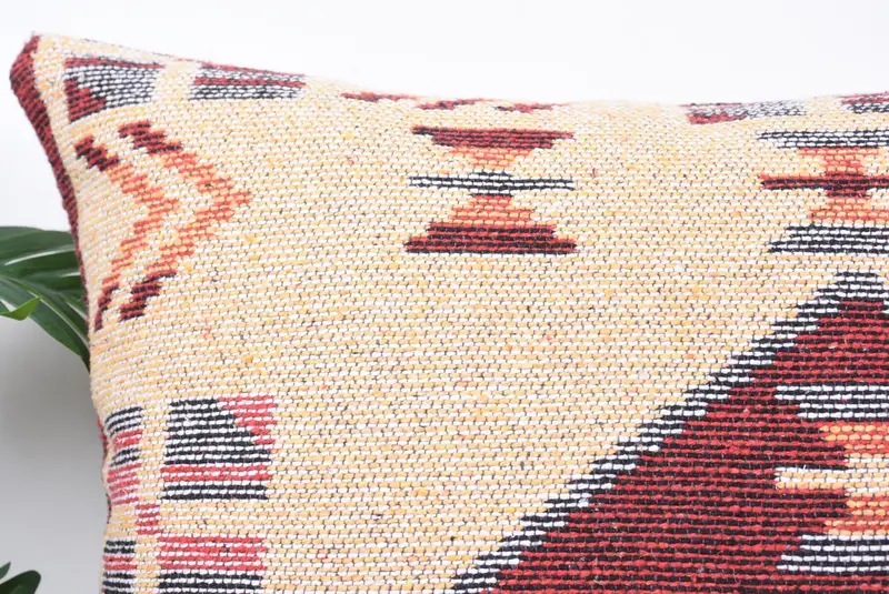 24x24 Beige Pillow, Bed Cushion, Bohemian Cushion Cushion, Pillow, Handmade Kilim Cushion, Antique Pillows, Cotton Pillow, Kilim Pillow - 2