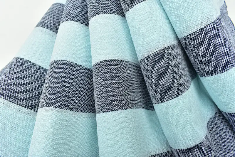 Bridal Shower Favors, 40x18 Cotton Striped Towel, Monogram Towels, Bathroom Towels, Personalized Gift, Gift For Boyfriend, Custom Hand Towel - 5