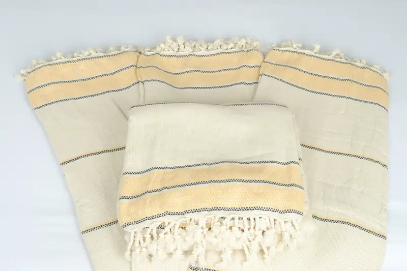 Bachelorette Party Gifts For Bride, Organic Throw, 104x96 Cotton Striped Towel, Throw Blankets, Tablecloth, Monogram Blanket, Decorative Blanket - 5