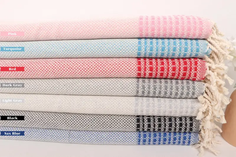 Bridesmaid Gifts, Xmas Gifts, Guest Towel, Wedding Favors, Home Decor Gifts, Small Bath Towels, Bachelorette Party Favor, 40x20 Cotton Striped Towel - 2