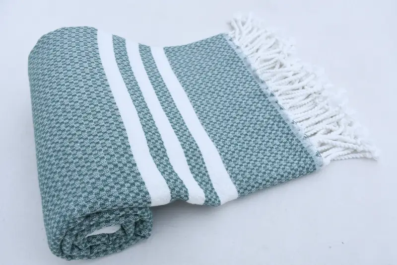 Lightweight towel, Guest Towel, Personalized Bridesmaid Gift, Gift For Wedding Day, Bridal Shower Favors, 70x40 Cotton Striped Towel, Spa Gift - 8