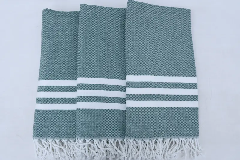 Lightweight towel, Guest Towel, Personalized Bridesmaid Gift, Gift For Wedding Day, Bridal Shower Favors, 70x40 Cotton Striped Towel, Spa Gift - 3