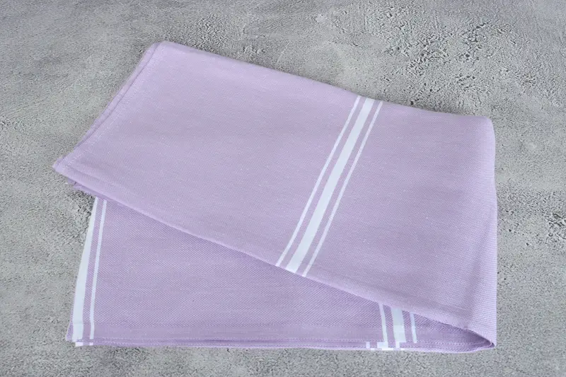 70x40 Cotton Striped Fringeless Towel, Bachelor Gifts, Personalized Bridesmaid Gift, Hammam Towel USA, Luxury towel, Anniversary Gift For Her - 6