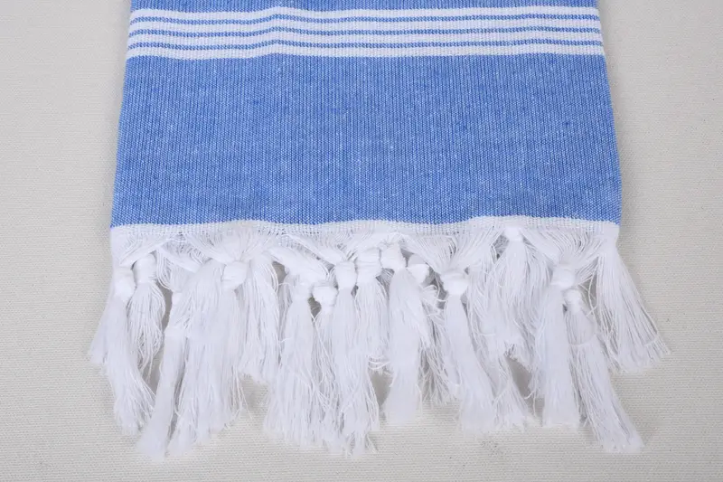 Personalized Turkish Beach Towel, 70x30 Cotton Striped Towel, Monogram Beach Towel, Sand-resistant towel, Gift For Boyfriend, Gifts For Him - 3