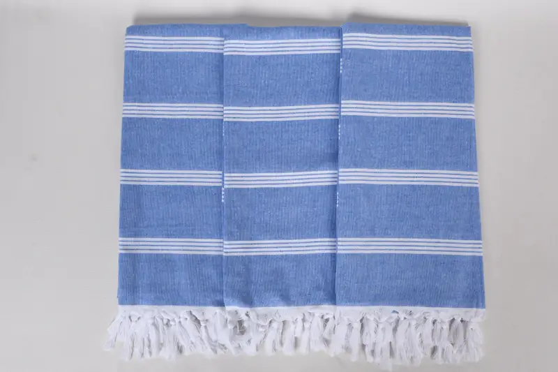Personalized Turkish Beach Towel, 70x30 Cotton Striped Towel, Monogram Beach Towel, Sand-resistant towel, Gift For Boyfriend, Gifts For Him - 7