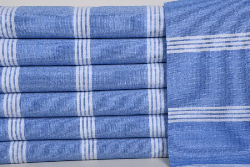 Personalized Turkish Beach Towel, 70x30 Cotton Striped Towel, Monogram Beach Towel, Sand-resistant towel, Gift For Boyfriend, Gifts For Him - 1