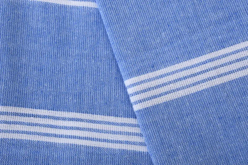 Personalized Turkish Beach Towel, 70x30 Cotton Striped Towel, Monogram Beach Towel, Sand-resistant towel, Gift For Boyfriend, Gifts For Him - 5