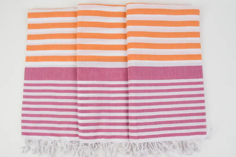 Bachelor Gifts, Lightweight towel, 68x36 Cotton Striped Towel, Authentic Turkish hammam peshtemal, Lightweight Turkish towel, Gift For Bride - 7