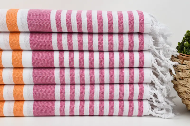 Bachelor Gifts, Lightweight towel, 68x36 Cotton Striped Towel, Authentic Turkish hammam peshtemal, Lightweight Turkish towel, Gift For Bride - 2