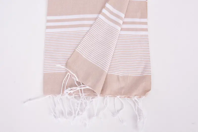 Wedding Favors, Beach Theme Wedding Gift, Organic Towel, Bridesmaid Gifts, 40x24 Cotton Striped Towel, Monogrammed Hand Towel, Christmas Hand Towel - 6