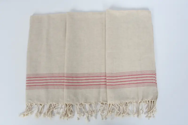 Custom Hand Towel, Small Bath Towels, Custom Wedding Gifts, Personalized Kitchen Towel, Bachelor Party Gifts, 36x18 Linen Striped Towel, Gym Towel - 7