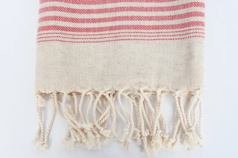 Custom Hand Towel, Small Bath Towels, Custom Wedding Gifts, Personalized Kitchen Towel, Bachelor Party Gifts, 36x18 Linen Striped Towel, Gym Towel - 3