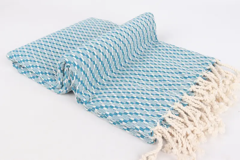 Custom Wedding Gifts, Personalized Bridesmaid Gift, Monogram Towels, 68x40 Cotton Geometric Towel, Turkish beach towel, Valentines Day Gift For Him - 6