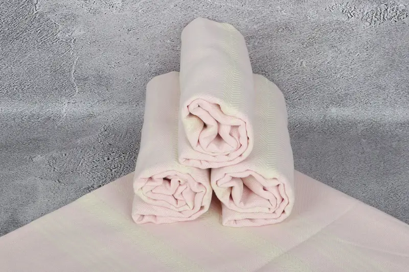 Luxury towel, Yoga Towel, Bridesmaid Towel, Travel Towel, 70x40 Cotton Herringbone Towel, Bachelorette Party Favors, Wedding Gift, Customized Towels - 7