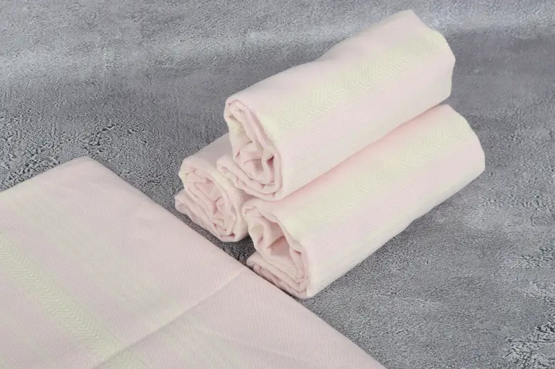 Luxury towel, Yoga Towel, Bridesmaid Towel, Travel Towel, 70x40 Cotton Herringbone Towel, Bachelorette Party Favors, Wedding Gift, Customized Towels - 8