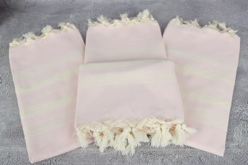 Luxury towel, Yoga Towel, Bridesmaid Towel, Travel Towel, 70x40 Cotton Herringbone Towel, Bachelorette Party Favors, Wedding Gift, Customized Towels - 4