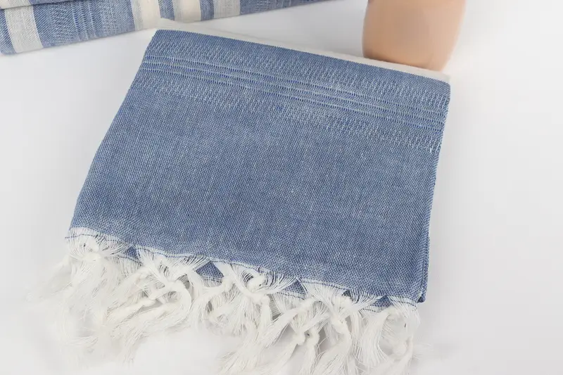 Monogram Towels, Lightweight Turkish towel for beach, Luxury towel, Best Beach Towel, 68x40 Cotton Striped Towel, Gift Boxes Towel, Home Decor Gifts - 5