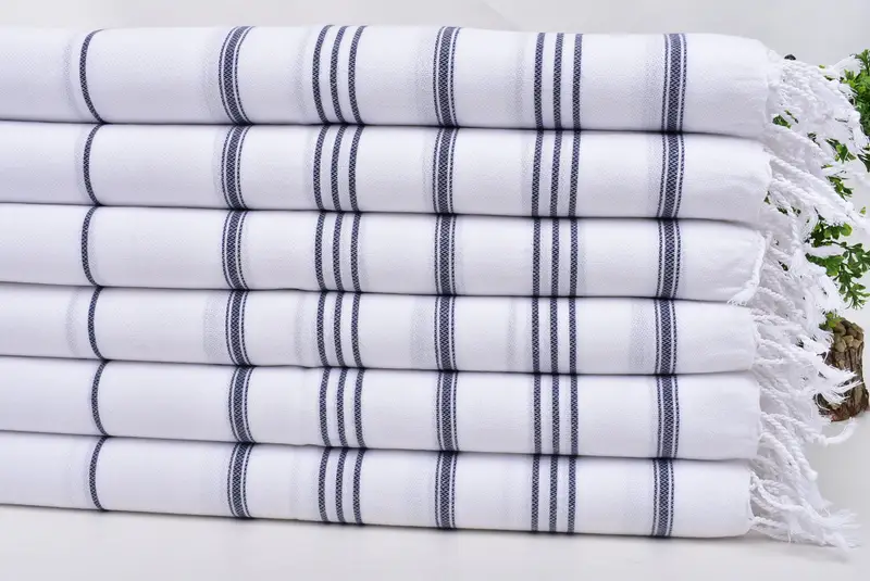 Gift For Him, 40x24 Cotton Striped Towel, Turkish Hand Towel, Personalized Hand Towel, Decorative Towel, Small Bath Towels, Valentines Day Gift - 3