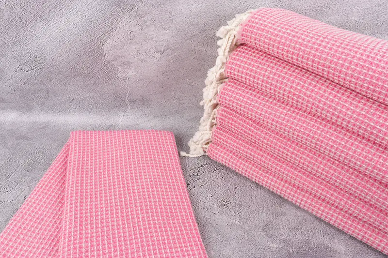 Lightweight Turkish towel, Spa Towel, Bachelor Gifts, 68x36 Cotton Waffle Towel, Bachelorette Party Gifts Bridesmaids, Wedding Gift For Bride - 2