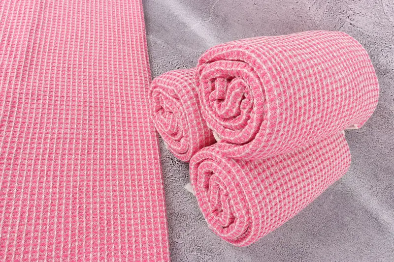 Lightweight Turkish towel, Spa Towel, Bachelor Gifts, 68x36 Cotton Waffle Towel, Bachelorette Party Gifts Bridesmaids, Wedding Gift For Bride - 8