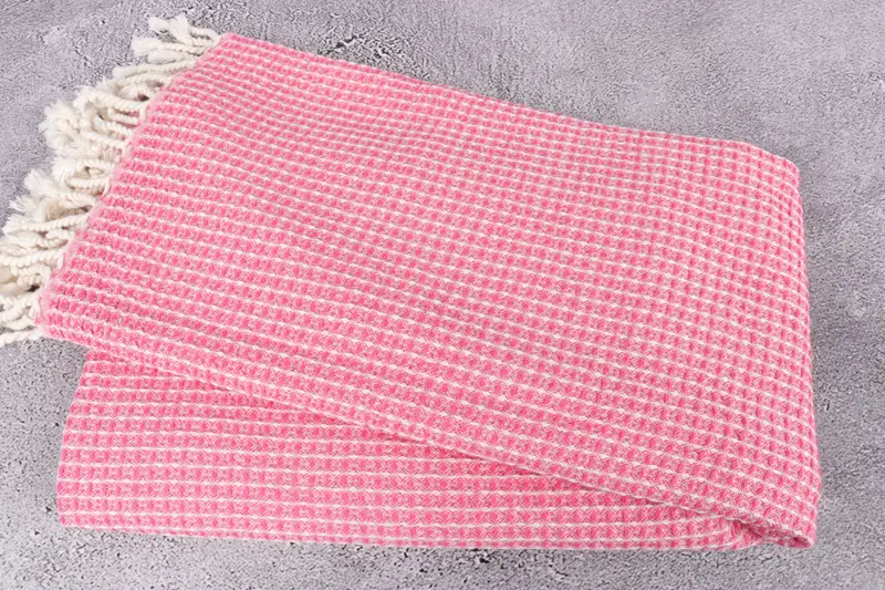 Lightweight Turkish towel, Spa Towel, Bachelor Gifts, 68x36 Cotton Waffle Towel, Bachelorette Party Gifts Bridesmaids, Wedding Gift For Bride - 6