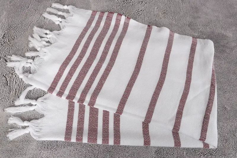 Custom Hand Towel, 36x24 Cotton Herringbone Towel, Personalized Hand Towel, Valentine Day Gift For Her, Gift For Coworker, Turkish Tea Towel - 6