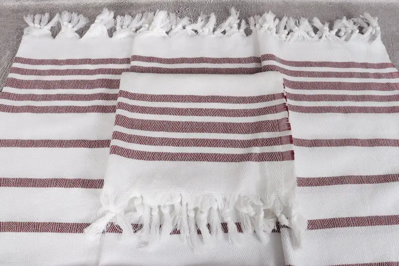 Custom Hand Towel, 36x24 Cotton Herringbone Towel, Personalized Hand Towel, Valentine Day Gift For Her, Gift For Coworker, Turkish Tea Towel - 4