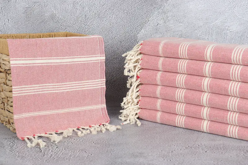 Bridesmaid Gifts, Monogrammed Hand Towel, Bridesmaid Gift, Personalized Home Gift Wedding, 38x24 Cotton Striped Towel, Custom Gift, Bathroom Towels - 3