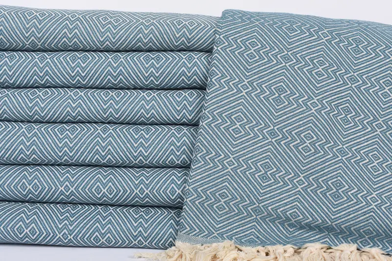 Mother Of The Groom Gift, Decorative Blanket, Monogram Beach Blanket, Custom Blanket, 92x80 Cotton Diamond Towel, Wedding Favors, Aesthetic Blanket - 2