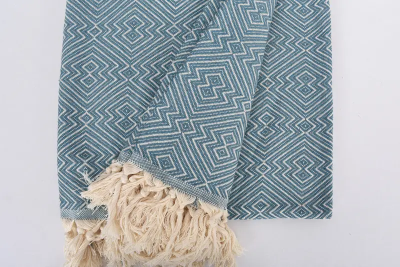 Mother Of The Groom Gift, Decorative Blanket, Monogram Beach Blanket, Custom Blanket, 92x80 Cotton Diamond Towel, Wedding Favors, Aesthetic Blanket - 8