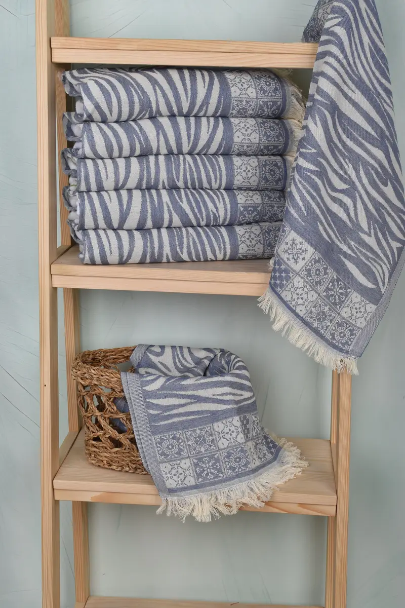 28x20 Cotton Striped Towel, Summer Towel, Bathroom Towels, Wedding Gift Ideas, Wedding Gift, Boyfriend Gift, Personalized Gifts, Decorative Towel - 6