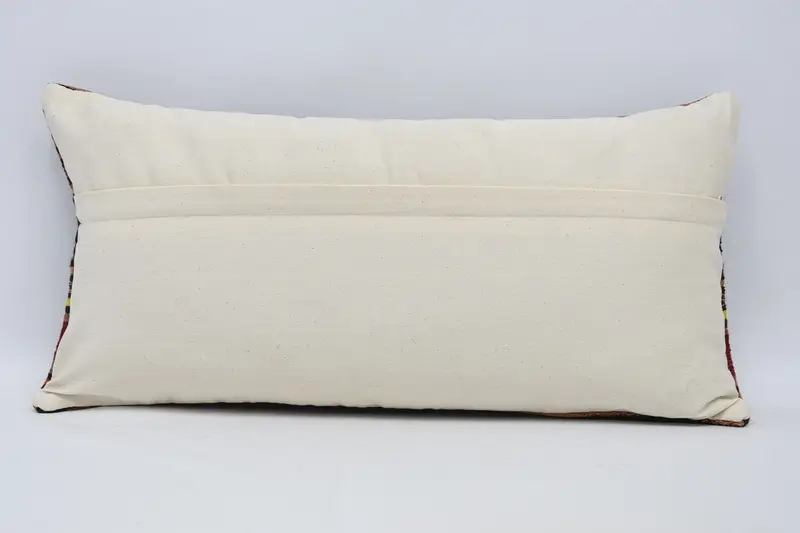 Interior Designer Pillow, Pastel Pillow Case, 12x24 Brown Pillow, Throw Kilim Pillow, Pillow, Floor Cushion Case, Sofa Cushion, Kilim Cushion Sham - 6