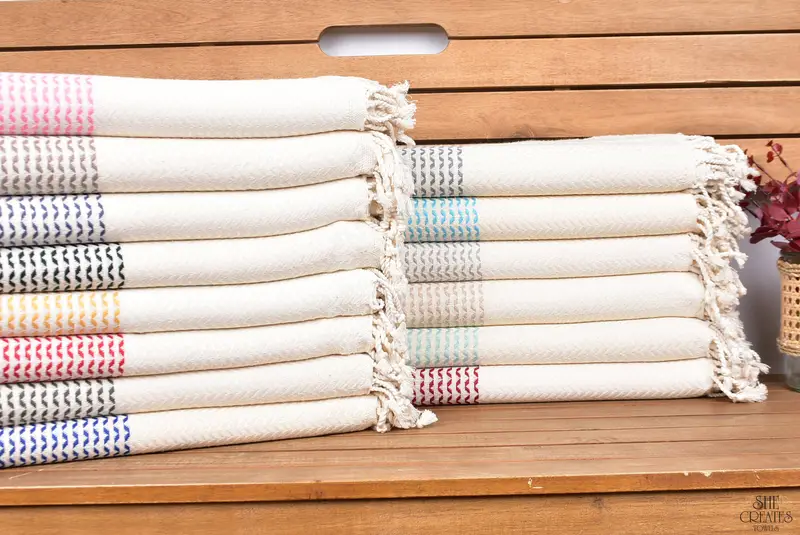 Birthday Gift, Summer Gift Ideas, Embroidery Towel, 76x40 Cotton Diamond Towel, Turkish towel, Custom Bath Towel, Travel towel, Turkish bath towel - 1