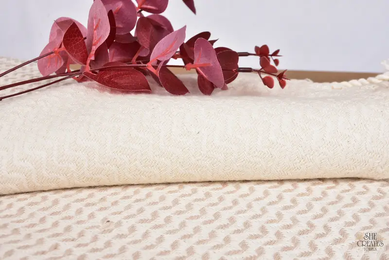 Birthday Gift, Summer Gift Ideas, Embroidery Towel, 76x40 Cotton Diamond Towel, Turkish towel, Custom Bath Towel, Travel towel, Turkish bath towel - 6