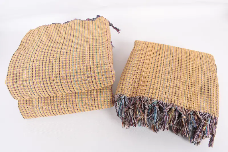 Gift For Wedding Day, 92x88 Cotton Geometric Towel, Turkish Blanket, Turkish Tablecloth, Custom Wedding Gifts, Personalize Gift, Housewarming Gift - 7