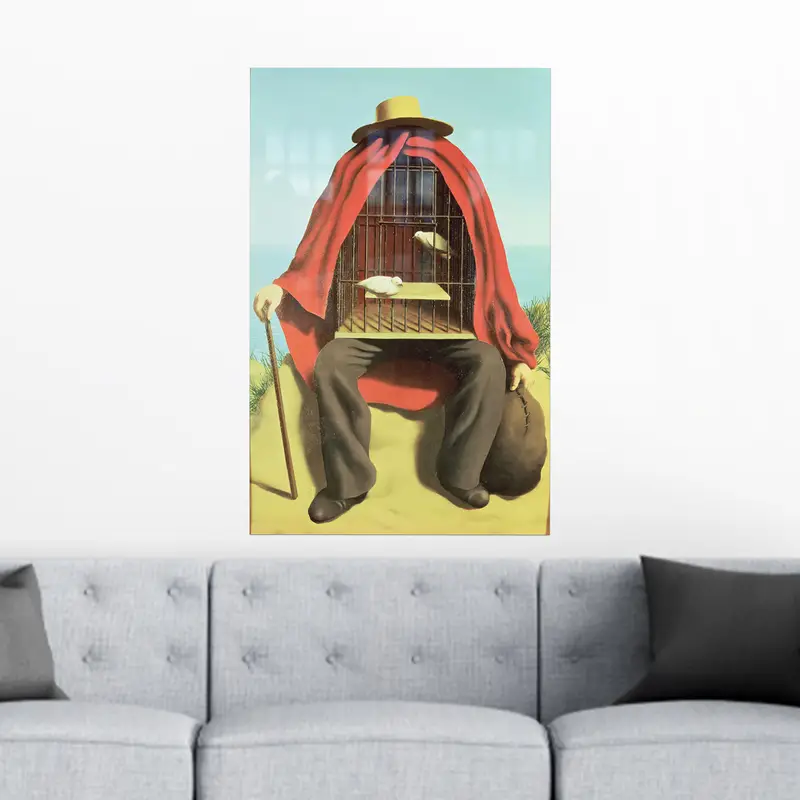 Modern Baskılı Cam: Modaya Uygun Mekanlar için Gerçeküstü Soyut Tasarım