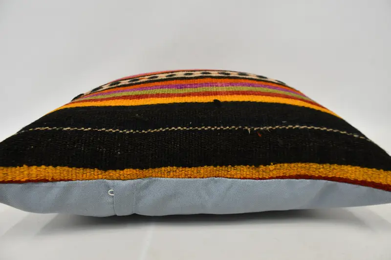 Vintage Kilim Throw Pillow, Vintage Kilim Pillow, 24x24 Pink Pillow Cover, Interior Designer Pillow, Wholesale Cushion, Pillow Cover - 6