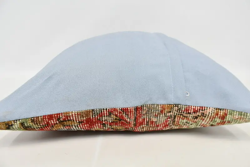 Bolster Pillow Sham, Pillow Case, Boho Pillow Sham Cover, Interior Designer Pillow, Farmhouse Pillow Case, Home Decor Pillow, 24x24 Red Pillow Cover - 5
