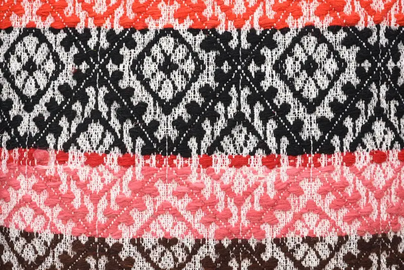 16x16 Pink Pillow Cover, Handmade Kilim Cushion, Turkish Pillow, Cushion Cover, Wool Kilim Pillow Cushion Case, Pillow for Couch - 3
