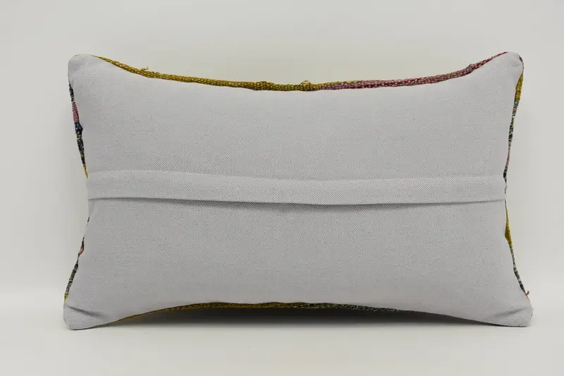 Boho Pillow, Nautical Throw Cushion, Home Decor Pillow, Neutral Pillow Sham, Vintage Pillow, 12x20 Blue Pillow, Pillow Cover, Authentic Cushion Case - 6