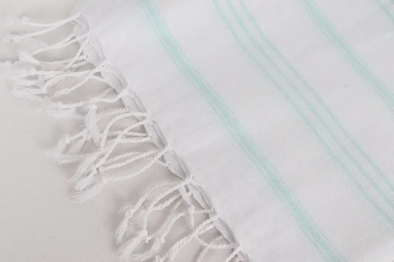 40x24 Pamuklu çizgili havlu, monogram havlu, özel el havlu, eve taşınma hediyesi, Sevgililer Günü Hediye Fikri, Küçük Banyo Havlular, Kişiselleştirilmiş Hediye - 7