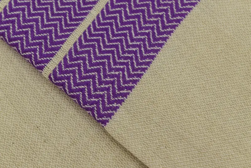 Personalized Wedding Gift, Bachelorette Party Favor, Embroidered Towel, Turkish bath towel for spa, Best Friend Gift, 68x40 Linen Zig zag Towel - 4