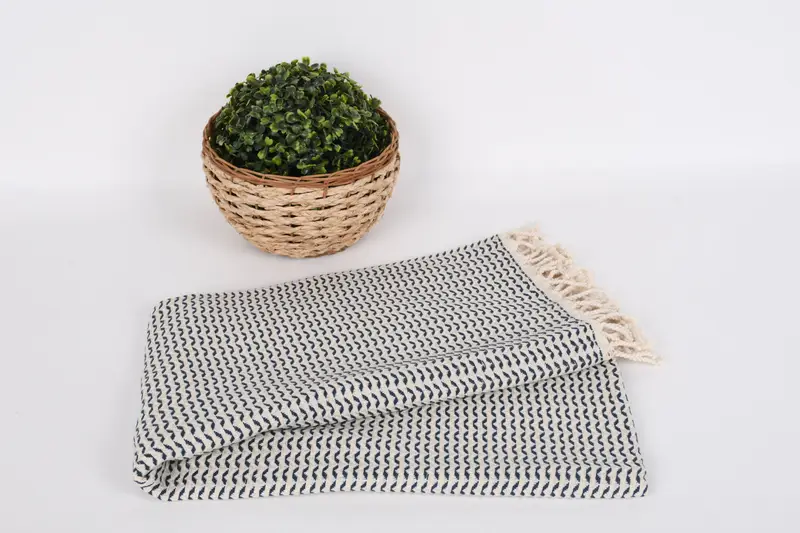 70x40 Cotton Diamond Towel, Wedding Gift For Bride, Family Gift Basket, Bridesmaid Gifts, Peshtemal Towel, Bridal Shower Gift, Turkish hand towel - 4
