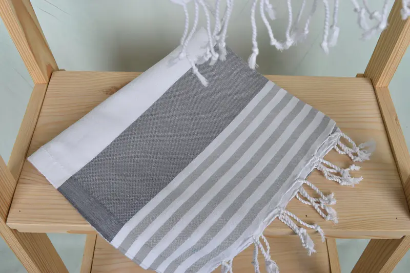 Gift For Her, Turkish Hand Towel, Custom Gifts, Monogram Kitchen Towel, Organic Towel, Personalized Gift, Bachelor Towel, 40x24 Cotton Striped Towel - 5