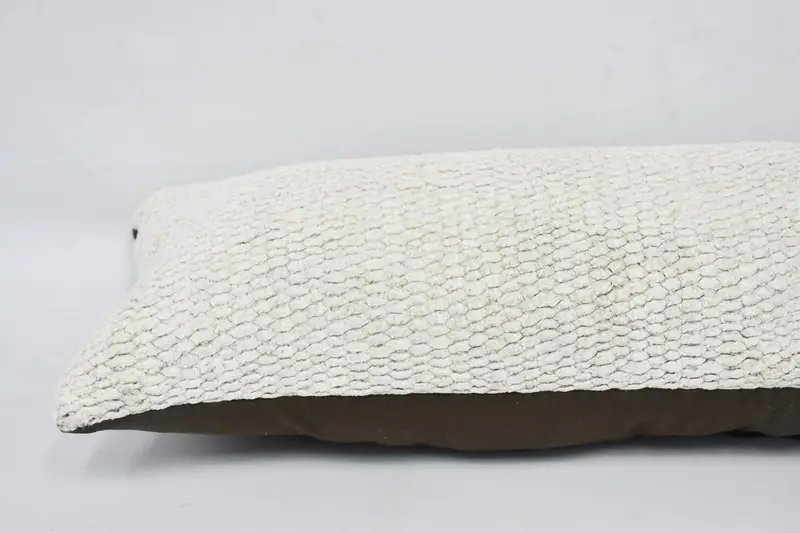 Vintage Kilim Pillow Cushion, Turkish Kilim Pillow, Pillow Cover, Interior Designer Pillow, 12x36 White Pillow, Pillow for Couch - 5