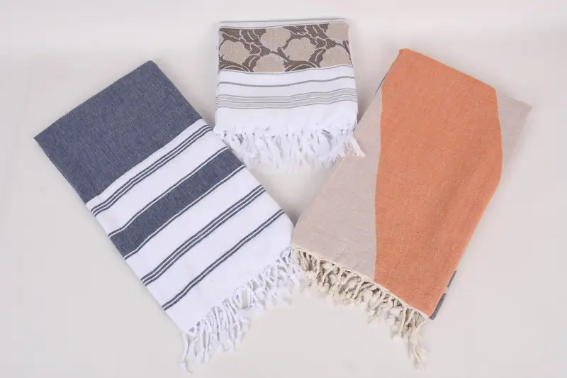 Peshtemal Towel, Gift For Boyfriend, Unique Wedding Gift, Organic Turkish towel, Turkish Towel Set, 70x40 Cotton Set of 8 Towel, Luxury towel - 6