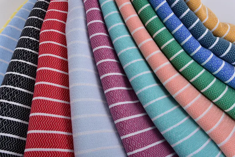 Bridesmaid Favors, 70x40 Cotton Striped Towel, Beach Towel Bulk, Gift For Him, Turkish hand towel, Bachelorette Party Gifts For Bride, Pool Towels - 5