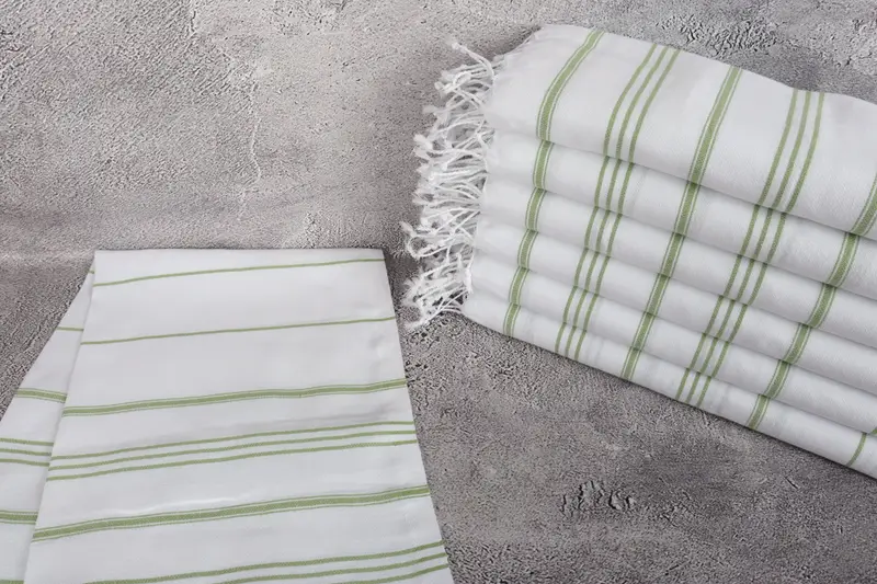 Personalized Gifts, Boyfriend Gift, Valentines Gift, 40x24 Cotton Striped Towel, Personalized Gift, Decorative Towel, Personalized Dish Towel - 2
